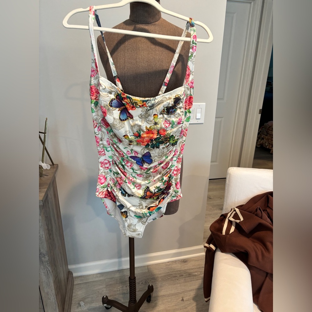 Johnny Was Multicolor Print Fabric 2x